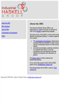 Mobile Screenshot of industry.haskell.org